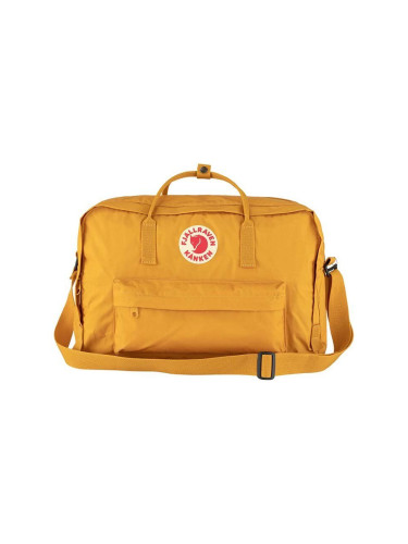 Раница Fjallraven F23802.160 Kanken Weekender в жълто голям размер с изчистен дизайн