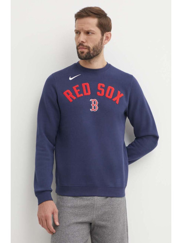 Суичър Nike Boston Red Sox в тъмносиньо с апликация