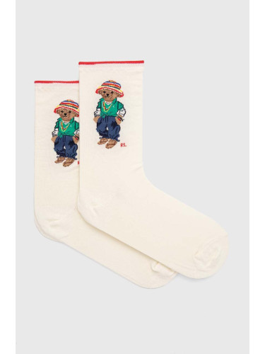 Чорапи Polo Ralph Lauren в бежово 455950826