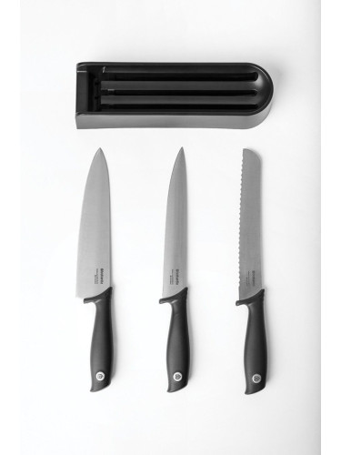 Brabantia Комплект ножове с органайзер (3 броя)
