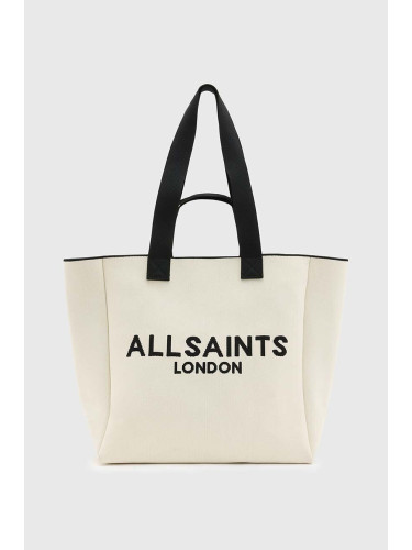 Чанта AllSaints IZZY в бяло