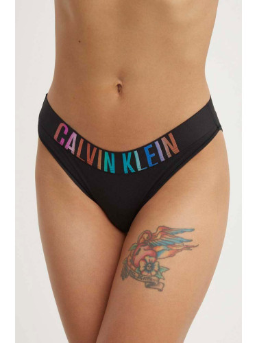 Бикини Calvin Klein Underwear в черно 000QF7835E
