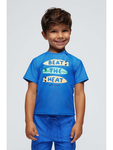 Детска тениска за плуване Mayoral в синьо