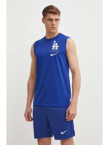Топ Nike Los Angeles Dodgers мъжки в синьо