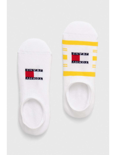 Чорапи Tommy Jeans (2 броя) в жълто 701227803