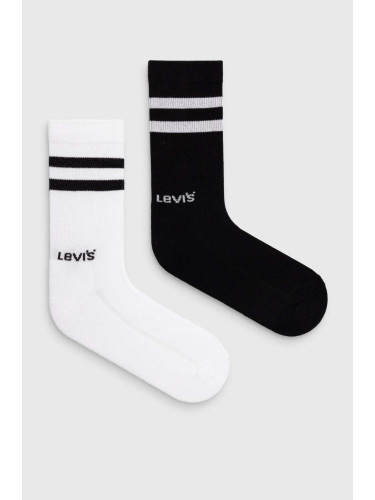 Чорапи Levi's (2 броя) в черно