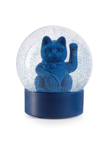 Декорация Donkey Maneki Neko Lucky Globe Blue