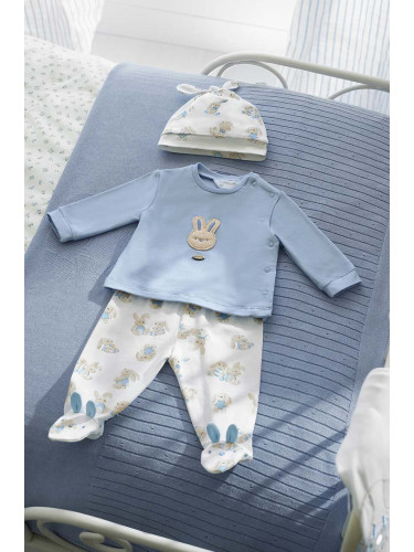 Комплект за бебета Mayoral Newborn в синьо