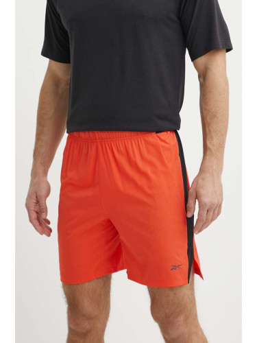 Къс панталон за бягане Reebok Speed 4.0 в оранжево 100075608