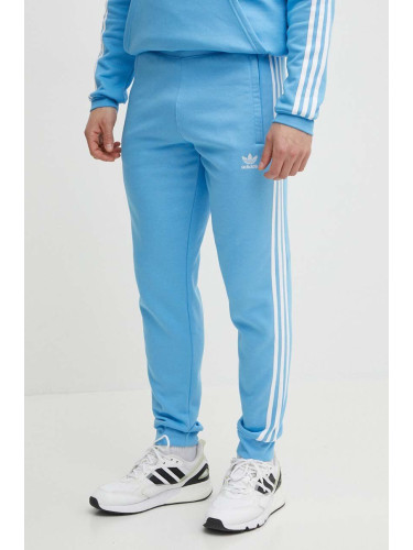 Спортен панталон adidas Originals в синьо с изчистен дизайн IM9451
