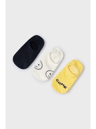 Детски чорапи Mayoral (3 броя) в жълто