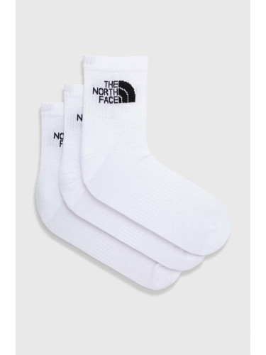 Чорапи The North Face (3 броя) в бяло