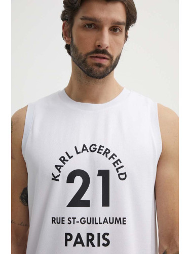 Тениска Karl Lagerfeld в бяло 541231.755266