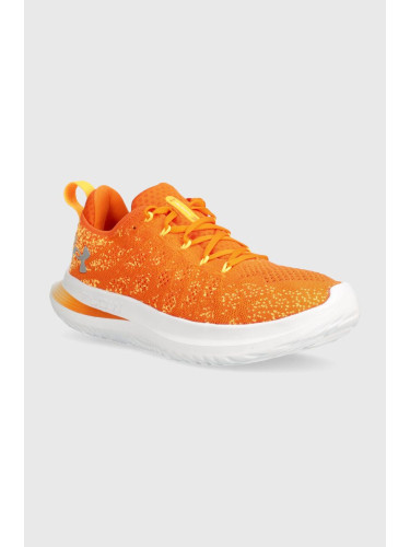 Обувки за бягане Under Armour Velociti 3 в оранжево