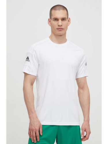 Тениска adidas Performance GN5726 мъжка в бяло с изчистен дизайн GN5726