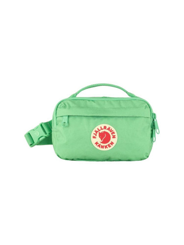 Чанта през рамо Fjallraven Kanken Hip Pack F23796.663 в зелено