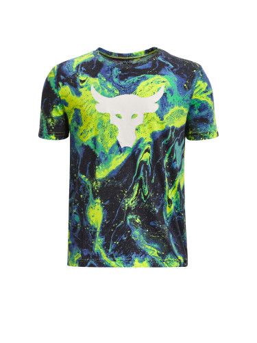 UNDER ARMOUR x Project Rock Marble All Over Print Tee Multicolor