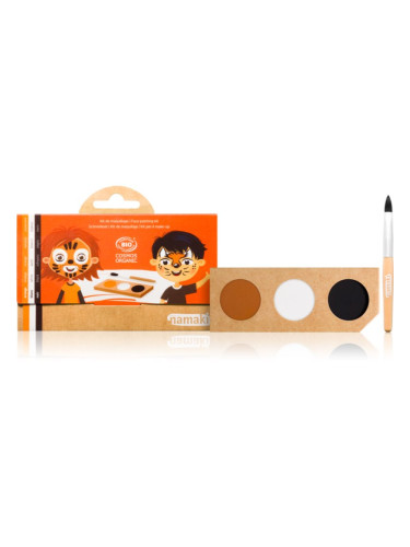 Namaki Color Face Painting Kit Tiger & Fox комплект за деца 1 бр.