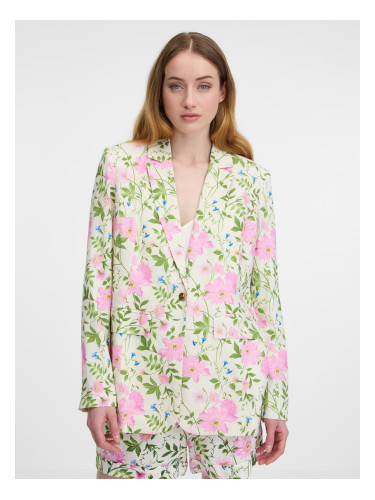 Orsay Creamy Women's Floral Blazer - Women's