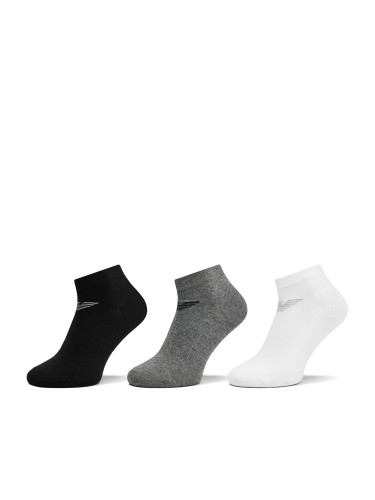 Комплект 3 чифта къси чорапи мъжки Emporio Armani 300048 4R234 35521 Цветен