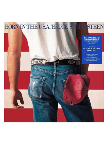 Bruce Springsteen - Born In The U.S.A. (Red Coloured) (Gatefold Sleeve) (Anniversary Edition) (LP)