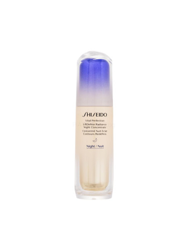 Shiseido Vital Perfection LiftDefine Radiance Night Concentrate Серум за лице за жени 40 ml