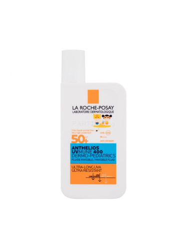 La Roche-Posay Anthelios UVMUNE 400 Invisible Fluid SPF50+ Слънцезащитен продукт за лице за деца 50 ml