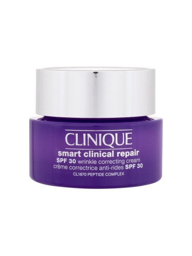 Clinique Smart Clinical Repair Wrinkle Correcting Cream SPF30 Дневен крем за лице за жени 50 ml