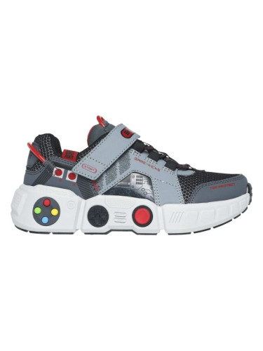 Skechers GAMETRONIX Ежедневни детски обувки, сиво, размер