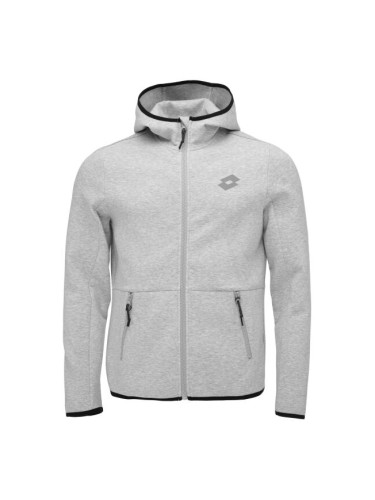 Lotto WORKOUT HOODIE Мъжки суитшърт, сиво, размер