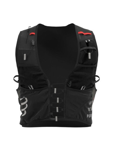 Compressport ULTRUN S PACK EVO 10 Елече за бягане, черно, размер