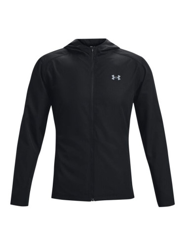 Under Armour STORM RUN HOODED JACKET Мъжко яке за бягане, черно, размер