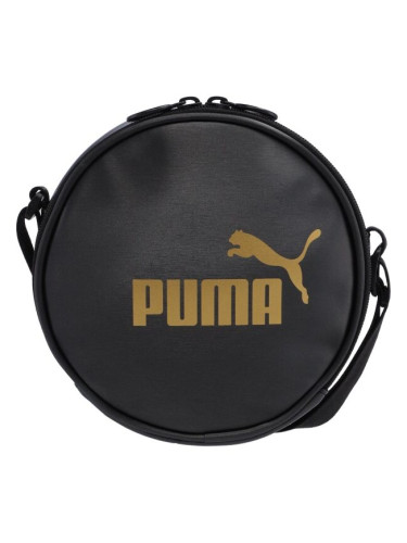 Puma CORE UP CIRCLE BAG Дамска чанта, черно, размер