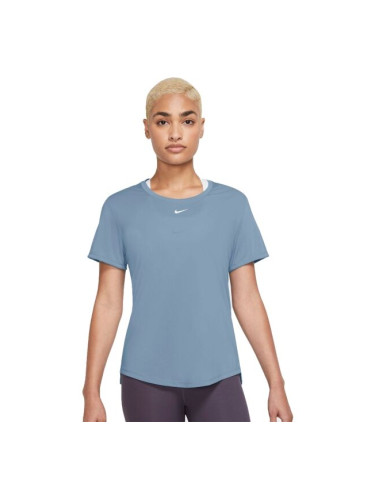 Nike NK ONE DF SS STD TOP Дамска функционална тениска, светлосиньо, размер