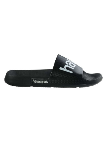 HAVAIANAS SLIDE CLASSIC LOGO MANIA Универсални чехли, черно, размер 41/42