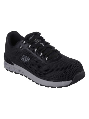 Skechers BULKLIN Мъжки работни обувки, черно, размер