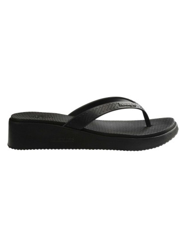 HAVAIANAS HIGH PLATFORM Дамски джапанки, черно, размер 39