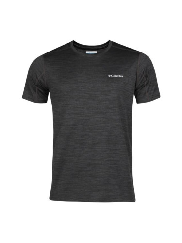 Columbia ALPINE CHILL™ ZERO SHORT SLEEVE CREW Функционална мъжка  тениска, черно, размер