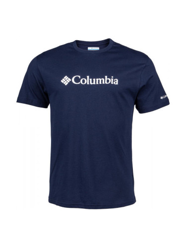 Columbia CSC BASIC LOGO TEE Мъжка  тениска, тъмносин, размер