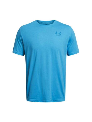 Under Armour SPORTSTYLE LC SS Мъжка тениска, синьо, размер