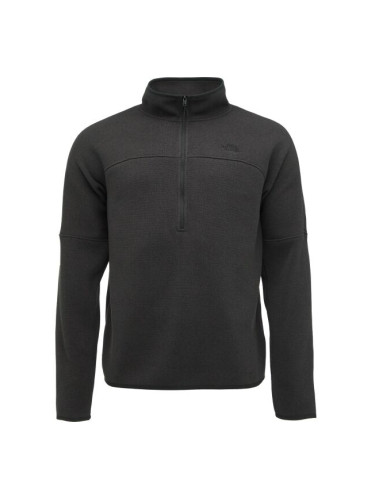 The North Face FRONT RANGE FLEECE 1/2 ZIP Мъжки суитшърт, черно, размер