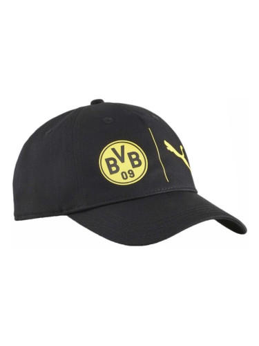 Puma BVB FANWEAR CAP Шапка, черно, размер