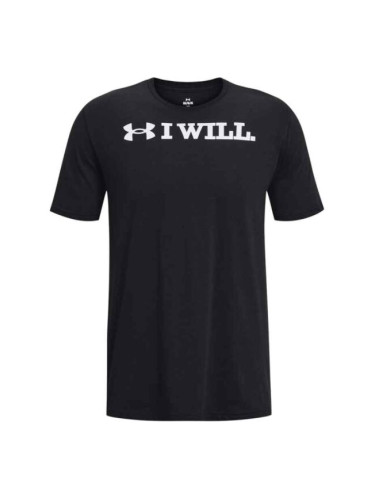 Under Armour I WILL Мъжка тениска, черно, размер