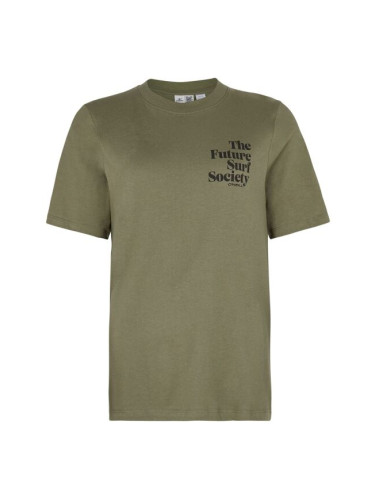 O'Neill FUTURE SURF SOCIETY T-SHIRT Дамска тениска, khaki, размер