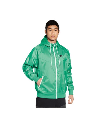 Nike HERITAGE ESSENTIALS WINDRUNNER Мъжко яке, зелено, размер
