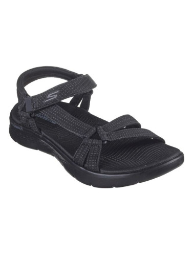 Skechers GO WALK FLEX - SUBLIME-X Дамски сандали, черно, размер