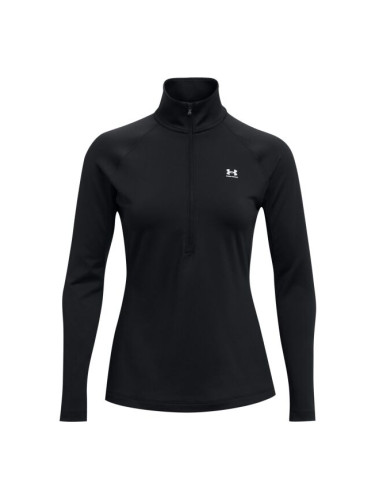 Under Armour AUTHENTICS CG 1/2 ZIP Дамска блуза с дълги ръкави, черно, размер