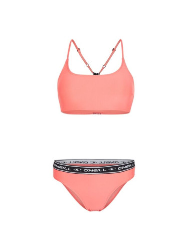 O'Neill SPORT BIKINI SET Дамски бански костюм от две части, цвят сьомга, размер