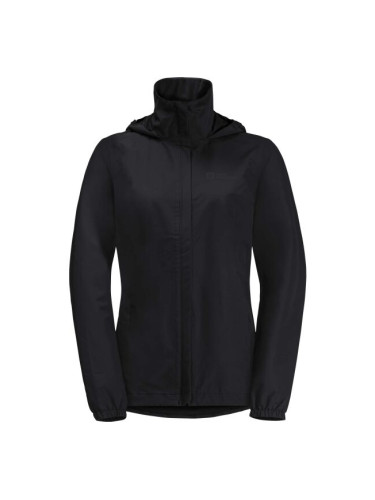 Jack Wolfskin STORMY POINT 2L JKT W Дамско туристическо яке, черно, размер