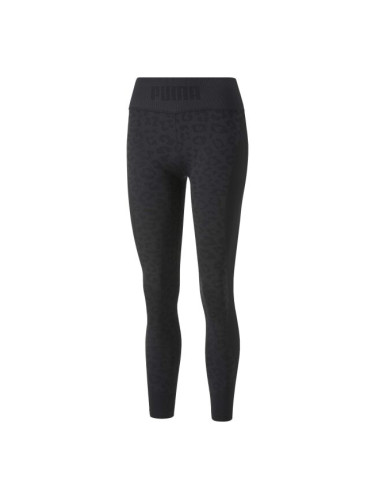 Puma FORMKNIT SEAMLESS HIGH WAIST 7/8 TIGHT Дамски клин, черно, размер